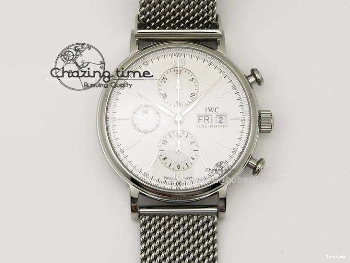 MIROTIME 0203 MARK XVIII Le Petit Prince IW327004 SS FKF 1:1 Best Edition Blue Dial On Brown Leather Strap Trendsetting 7117